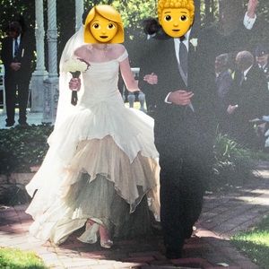 SALE! custom wedding dress 🤍🤎💚